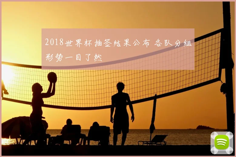 2018世界杯抽签结果公布 各队分组形势一目了然